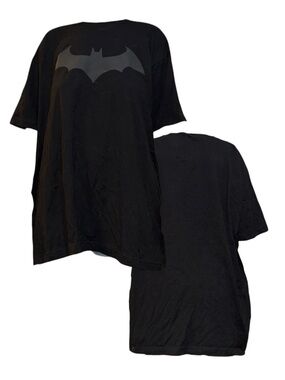 Black Batman Logo T-Shirt